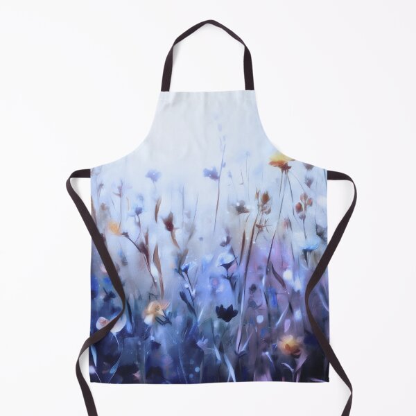 Item preview, The Patchwork Meadow - Blue designed and sold by ArtSea-Bubble.