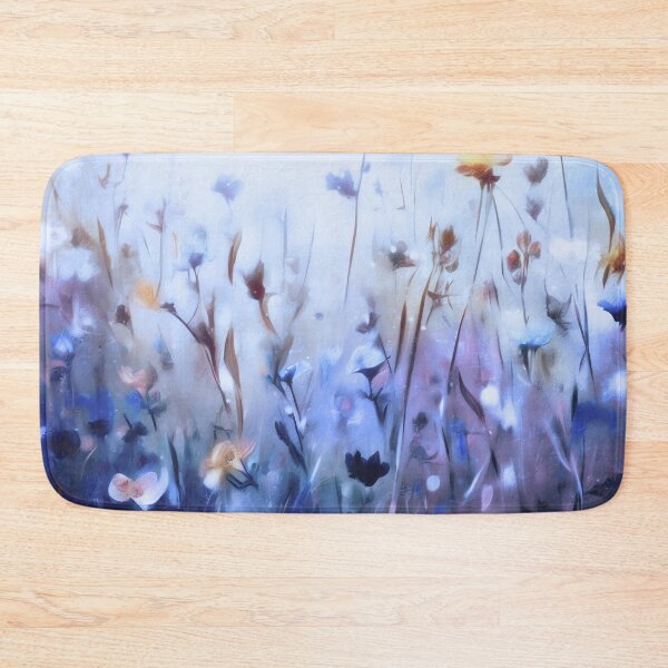 Item preview, The Patchwork Meadow - Blue designed and sold by ArtSea-Bubble.