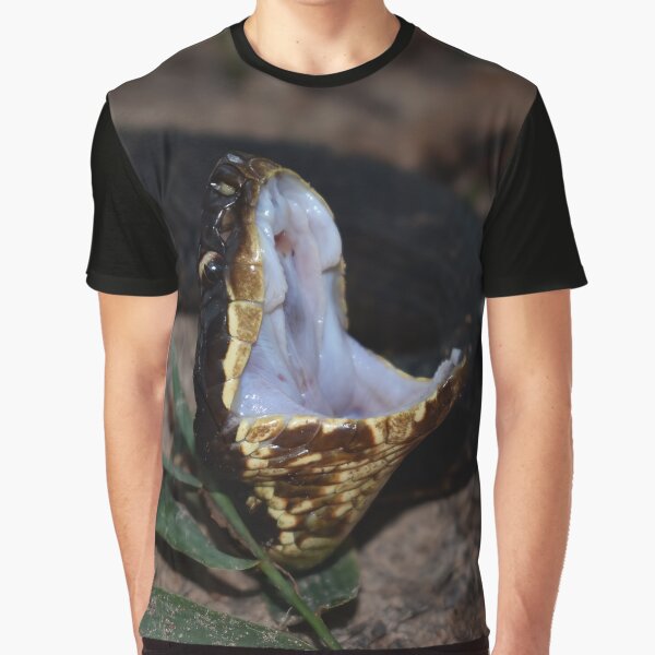 Item preview, Northern Cottonmouth Gaping Print designed and sold by Paul-Prints.