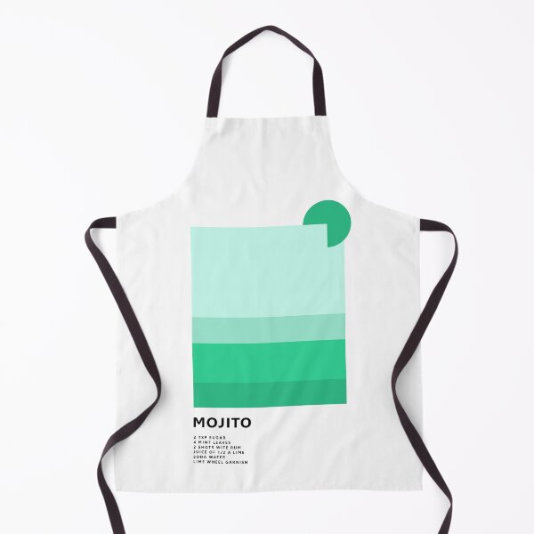 Item preview, Mojito Cocktail Minimalist Modern Design designed and sold by ModernAndFunky.