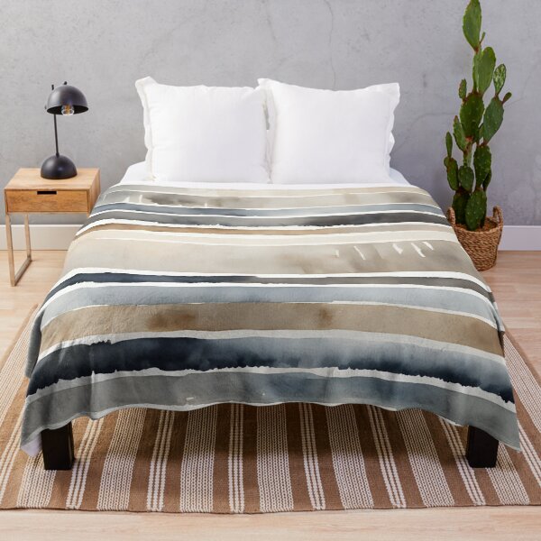 Item preview, Watercolor Stripes Neutral Colors designed and sold by Cato99.