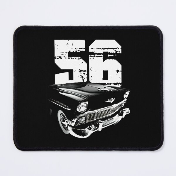 Item preview, 1956 Chevy Bel Air Front Side View with White Year designed and sold by QATMode.