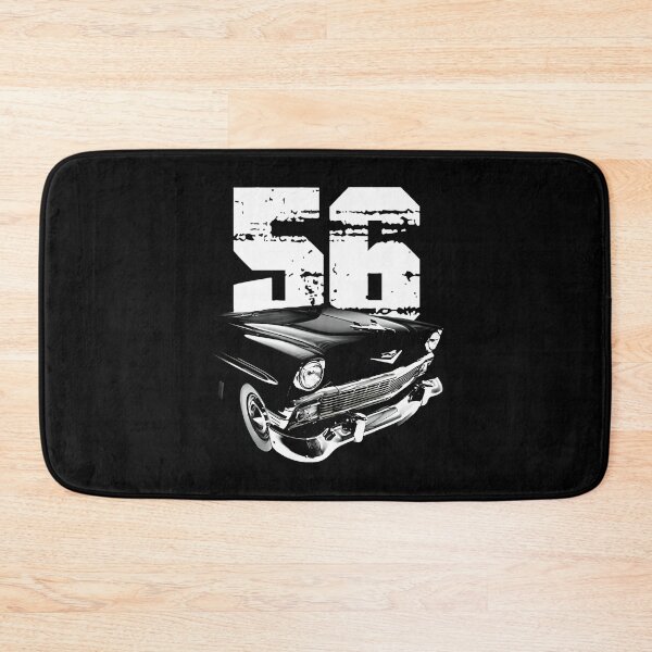 Item preview, 1956 Chevy Bel Air Front Side View with White Year designed and sold by QATMode.