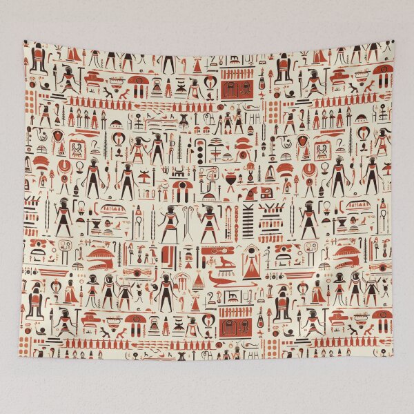 Item preview, Mystic Echoes: Ancient Egypt Hieroglyphics Unveiled designed and sold by AlienSkinEyes.