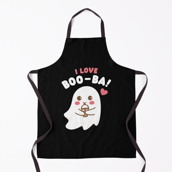 Item preview, Booba - Boba Tea Ghost (on dark colors) designed and sold by messy-nessie.