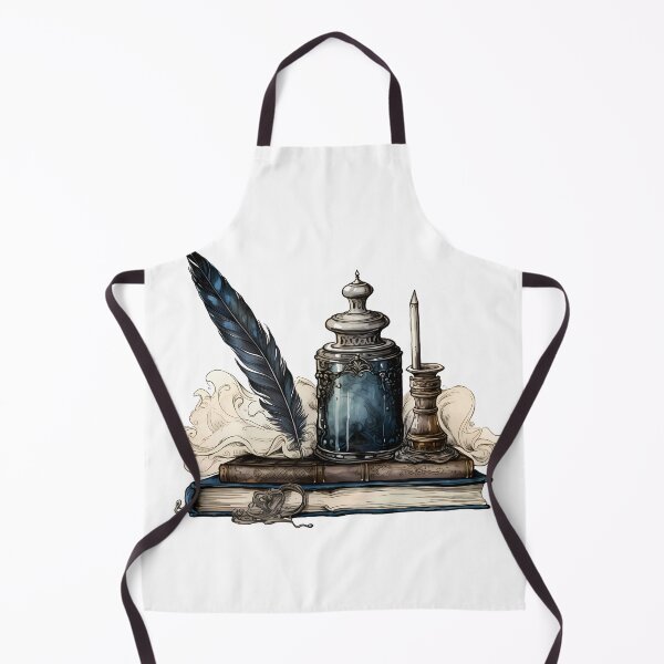 Item preview, Gothic Inkpot and Quill designed and sold by SchorlCraft.