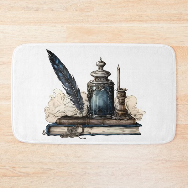 Item preview, Gothic Inkpot and Quill designed and sold by SchorlCraft.