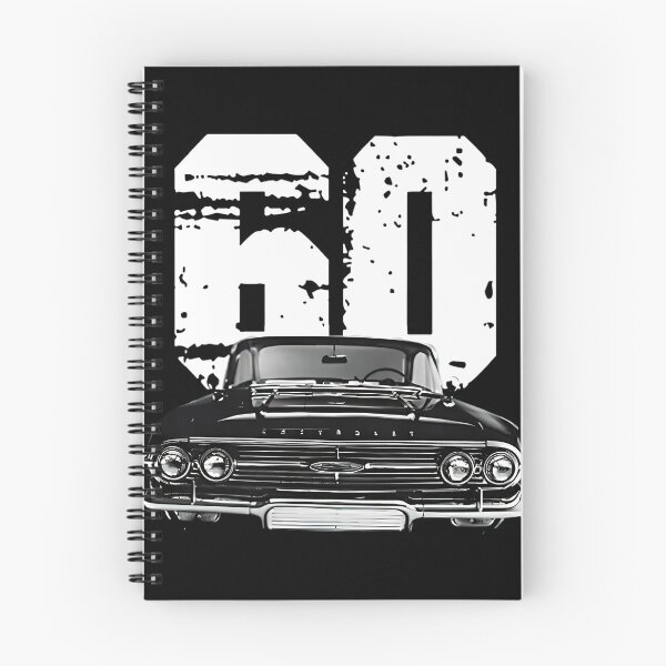 Artikelvorschau, 1960 Chevy Impala Frontgrillansicht mit Jahreszahl entworfen und verkauft von QATMode.