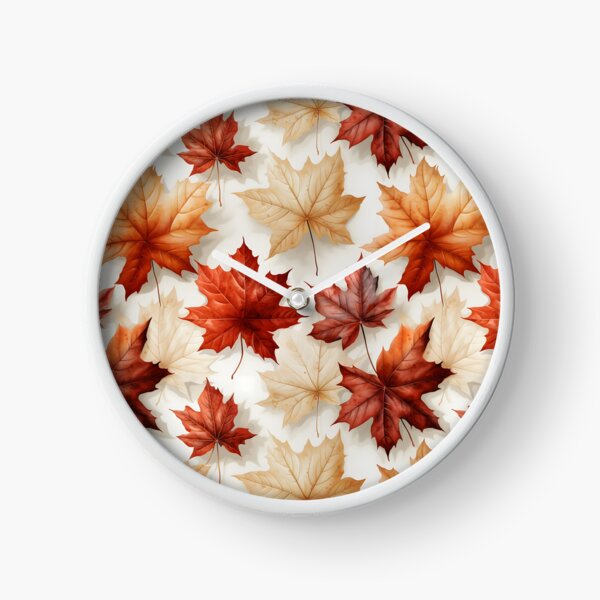 Item preview, Maple Leaves Seamless Pattern - Nature's Elegance designed and sold by Moo7shop.