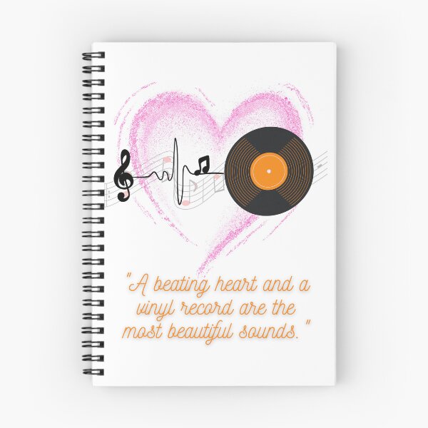 Item preview, The vinyl record design features a central heart-shaped motif. designed and sold by DranzerSon.