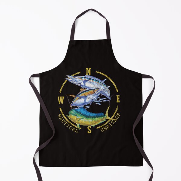 Item preview, Mahi Mahi Tuna Kingfish Nautical Fishing designed and sold by LAURLATORRE.
