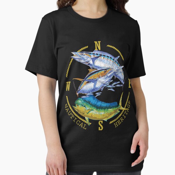 Vista previa del artículo con la obra «Mahi Mahi Tuna Kingfish Pesca Náutica», diseñado y vendido por LAURLATORRE.