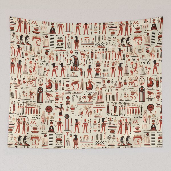 Item preview, Mystic Echoes: Ancient Egypt Hieroglyphics Unveiled designed and sold by AlienSkinEyes.