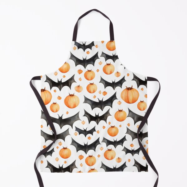 Item preview, Halloween Pumpkin & Bats Seamless Pattern - Spooky Delights designed and sold by Moo7shop.
