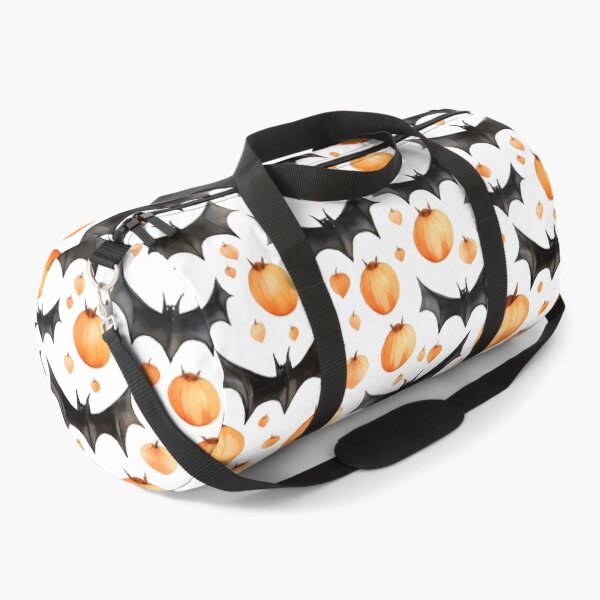 Item preview, Halloween Pumpkin & Bats Seamless Pattern - Spooky Delights designed and sold by Moo7shop.