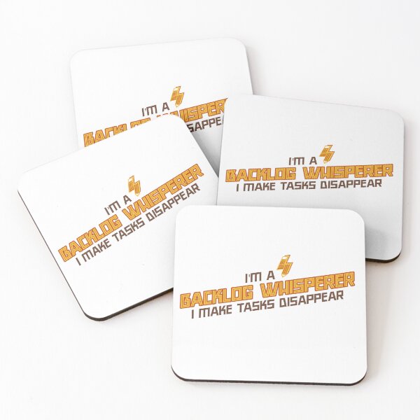 Item preview, "I'm a backlog whisperer, I make tasks disappear" designed and sold by Salma Satya & Co.