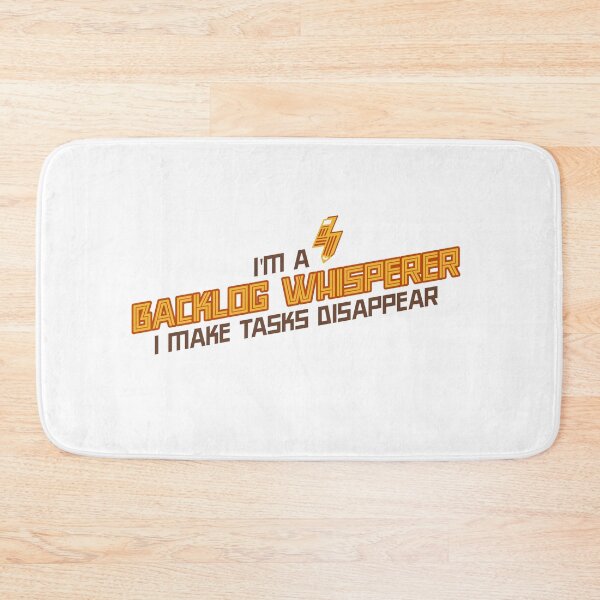 Item preview, "I'm a backlog whisperer, I make tasks disappear" designed and sold by Salma Satya & Co.
