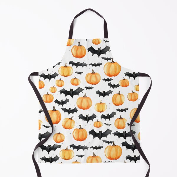 Item preview, Haunted Halloween Pumpkin & Bats Pattern - Nighttime Enchantment designed and sold by Moo7shop.