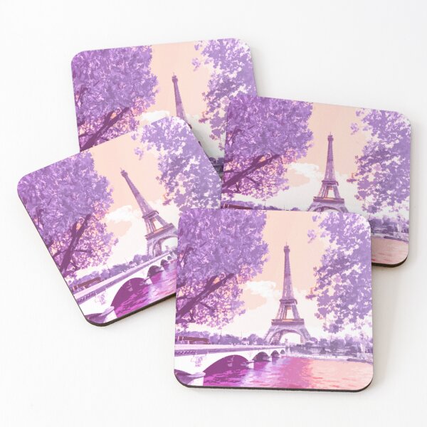 Item preview, The Eiffel Tower, Paris, Indigo, Travel Poster - France's Structural Masterpiece Known as The Symbol of Love designed and sold by studioSharonKay.