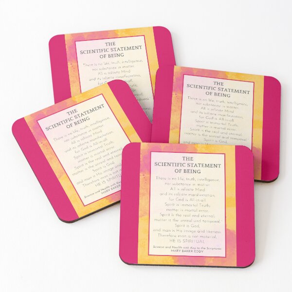 Item preview, The Scientific Statement of Being by Mary Baker Eddy - PINK designed and sold by Margaret Perry Designs.