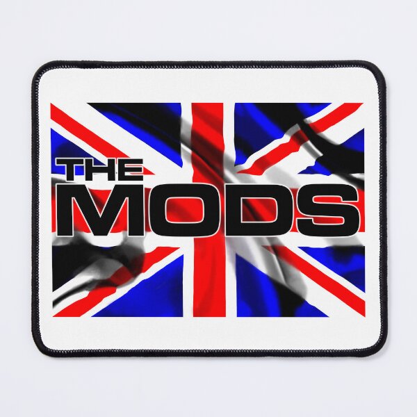 Item preview, The Mods - Union Jack White V1 designed and sold by RetrospectUK.