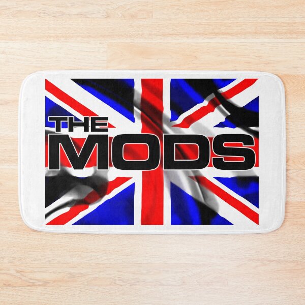 Item preview, The Mods - Union Jack White V1 designed and sold by RetrospectUK.