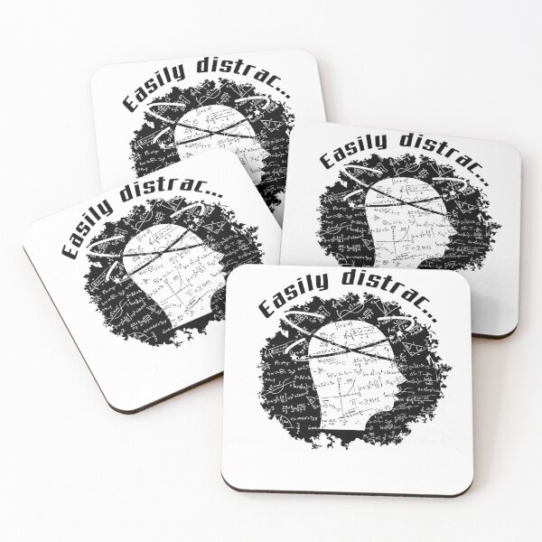 Item preview, Easily Distracted by Math designed and sold by Laugh-Lines.