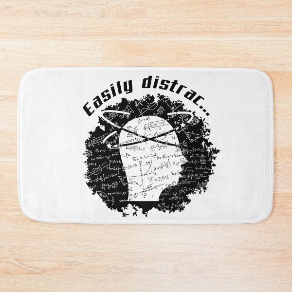 Item preview, Easily Distracted by Math designed and sold by Laugh-Lines.