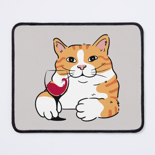 Item preview, Cat Likes Wine designed and sold by AMERICANCHEEZ.