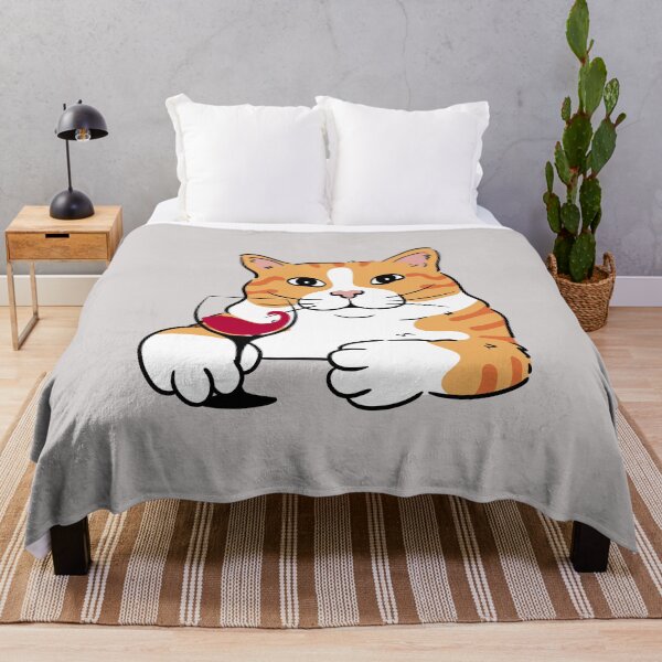 Item preview, Cat Likes Wine designed and sold by AMERICANCHEEZ.