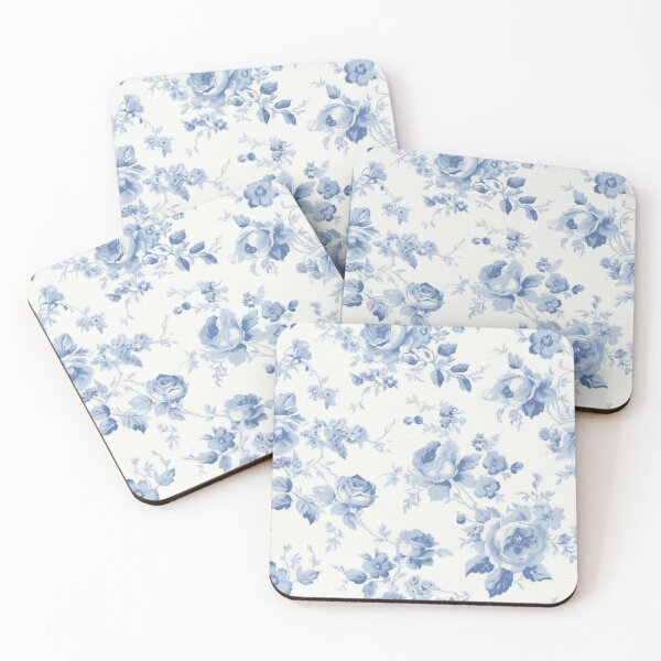 Item preview, Chinoiserie,toile,floral toile,roses,vintage art designed and sold by MariaMarinova.