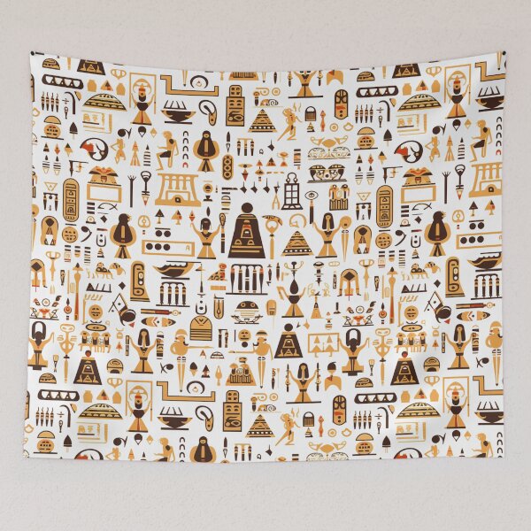 Item preview, Mystic Echoes: Ancient Egypt Hieroglyphics Unveiled designed and sold by AlienSkinEyes.