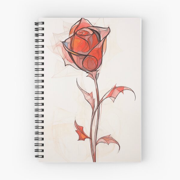 Item preview, Red Rose Drawing designed and sold by Sketch-Shack.
