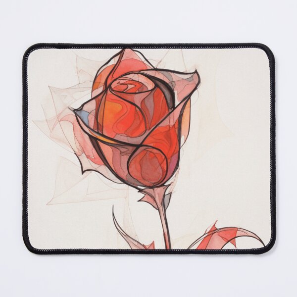 Item preview, Red Rose Drawing designed and sold by Sketch-Shack.
