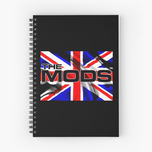 Item preview, The Mods - Union Jack Black V2 designed and sold by RetrospectUK.