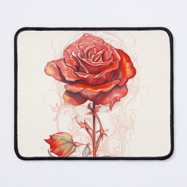 Item preview, Red Rose Drawing designed and sold by Sketch-Shack.