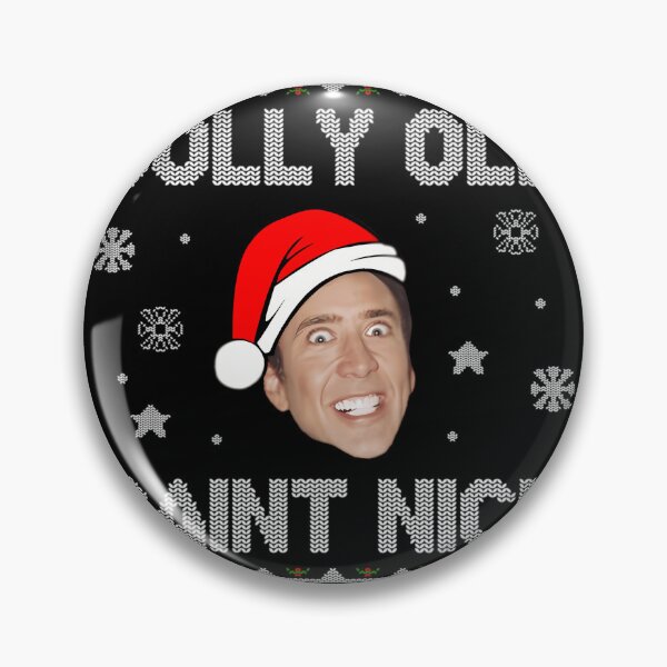 Item preview, Jolly Old Saint Nick Nicolas Cage Christmas  	 designed and sold by tarunmalita.