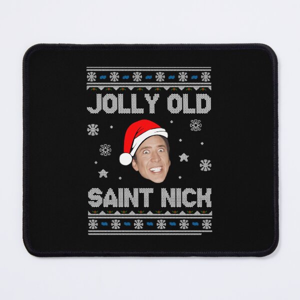 Item preview, Jolly Old Saint Nick Nicolas Cage Christmas designed and sold by tarunmalita.