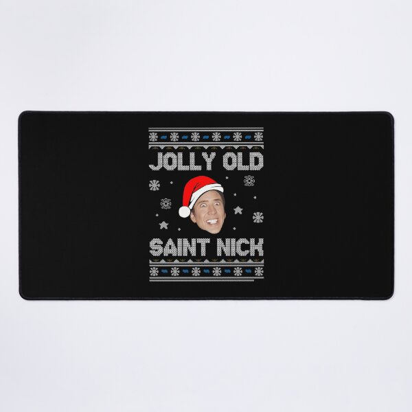 Item preview, Jolly Old Saint Nick Nicolas Cage Christmas designed and sold by tarunmalita.