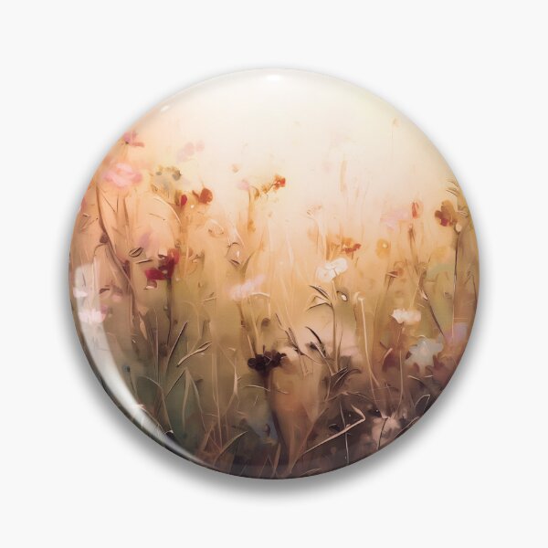 Item preview, The Patchwork Meadow - Brown designed and sold by ArtSea-Bubble.