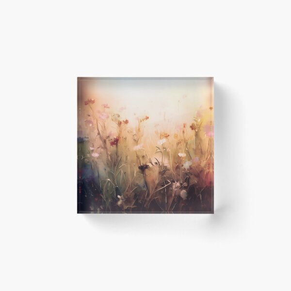 Item preview, The Patchwork Meadow - Brown designed and sold by ArtSea-Bubble.