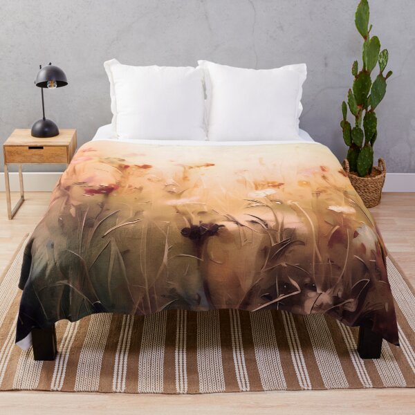 Item preview, The Patchwork Meadow - Brown designed and sold by ArtSea-Bubble.