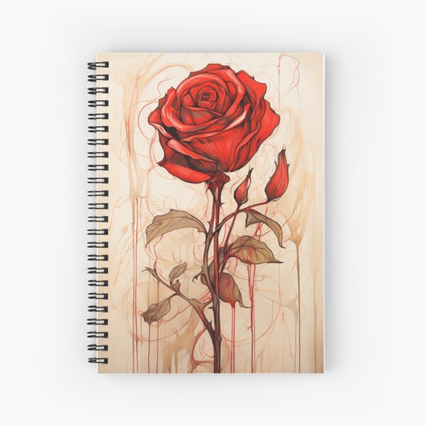 Item preview, Red Rose Drawing designed and sold by Sketch-Shack.