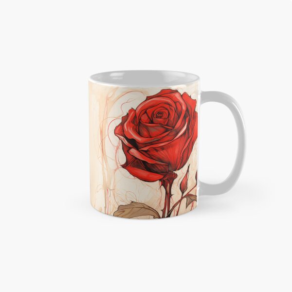 Item preview, Red Rose Drawing designed and sold by Sketch-Shack.