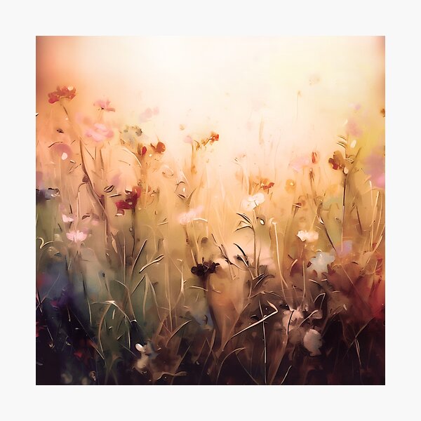 Item preview, The Patchwork Meadow - Brown designed and sold by ArtSea-Bubble.