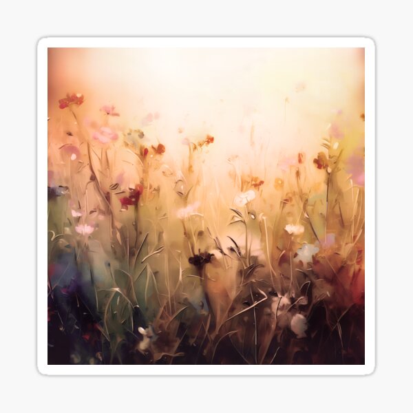 Item preview, The Patchwork Meadow - Brown designed and sold by ArtSea-Bubble.