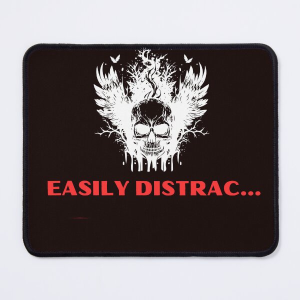 Item preview, EASILY DISTRAC CLASSIC BLACK SHIRT designed and sold by sangram9337.