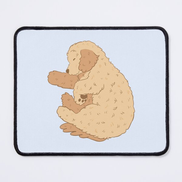 Item preview, Cute sleeping Goldendoodle dog designed and sold by Yaragold.