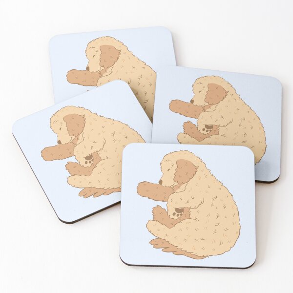 Item preview, Cute sleeping Goldendoodle dog  designed and sold by Yaragold.