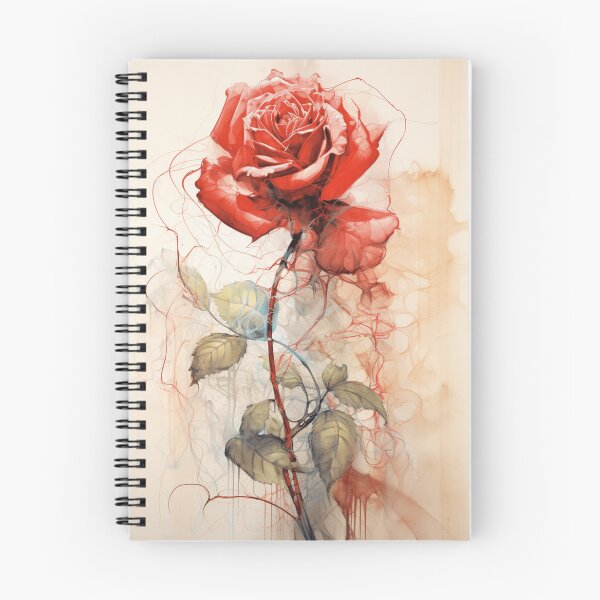 Item preview, Red Rose Drawing designed and sold by Sketch-Shack.